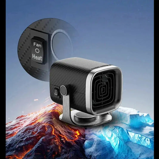 12V/24V Car-Mounted Heater High-Power Portable Suitable For Car And Home Use Quickly Heats And Defogs The Car Windshield Krouse Supply Co